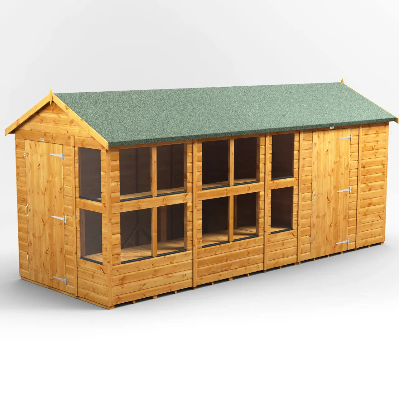 Powersheds Apex Potting Shed Combi