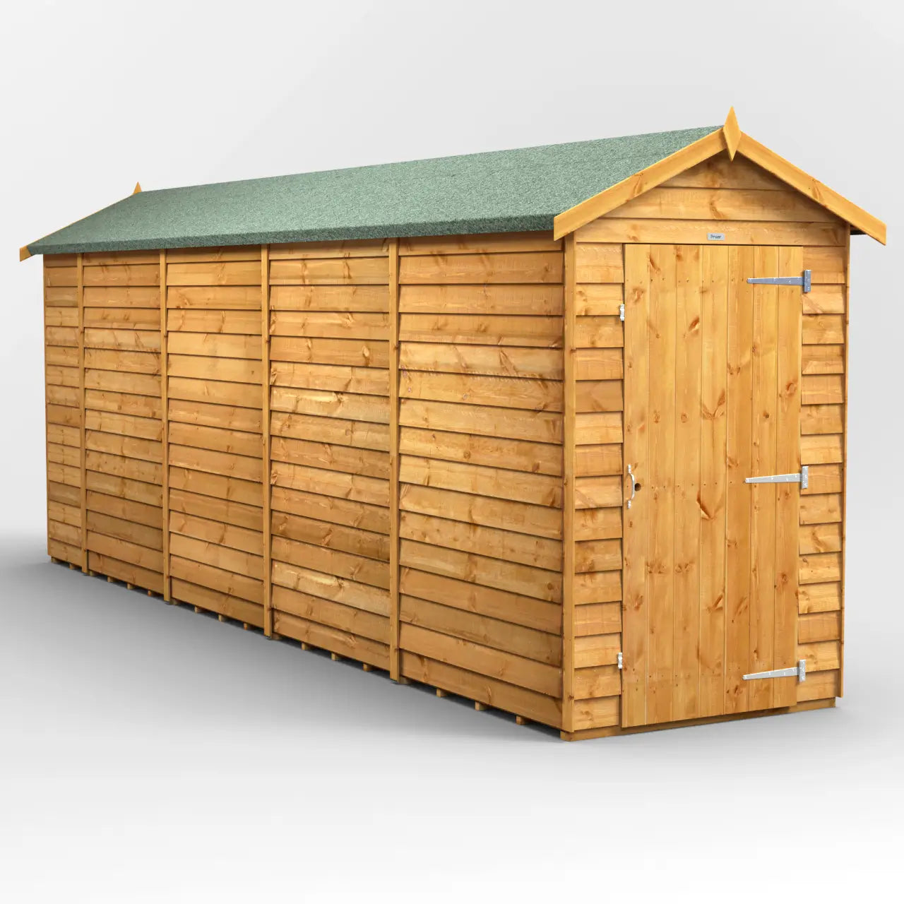 Powersheds Overlap Apex Windowless Shed