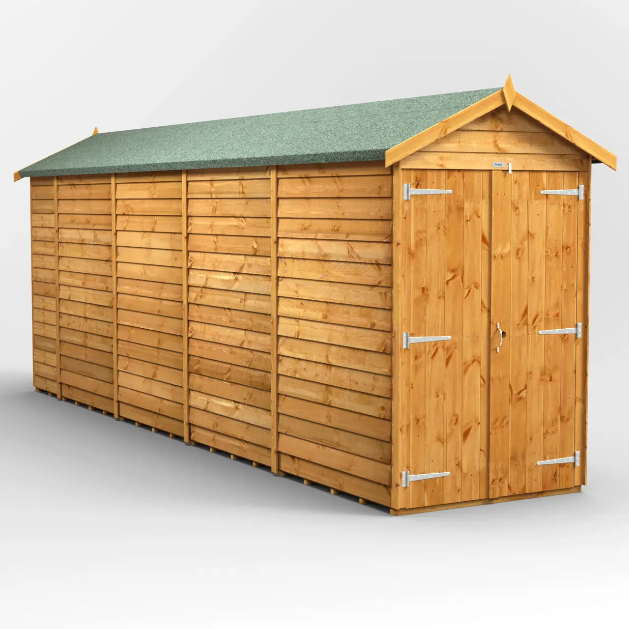 Powersheds Overlap Apex Windowless Shed