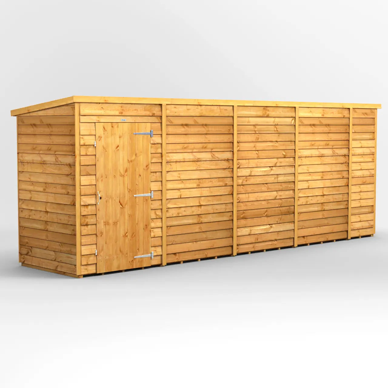 Powersheds Overlap Pent Windowless Shed