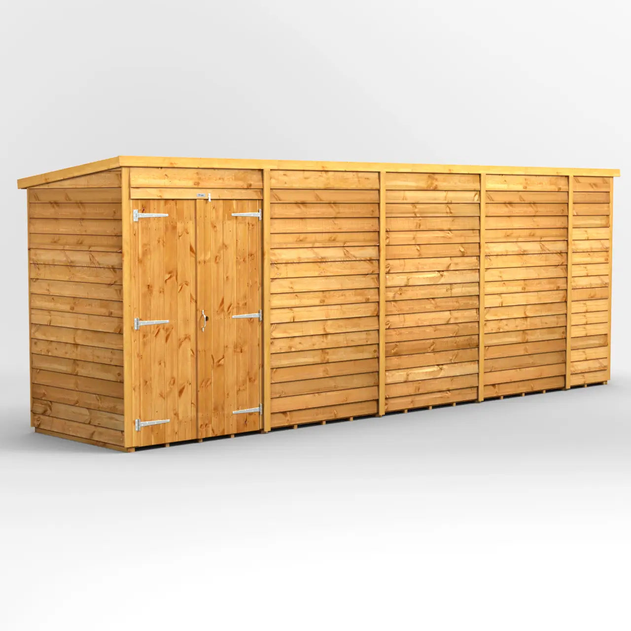 Powersheds Overlap Pent Windowless Shed