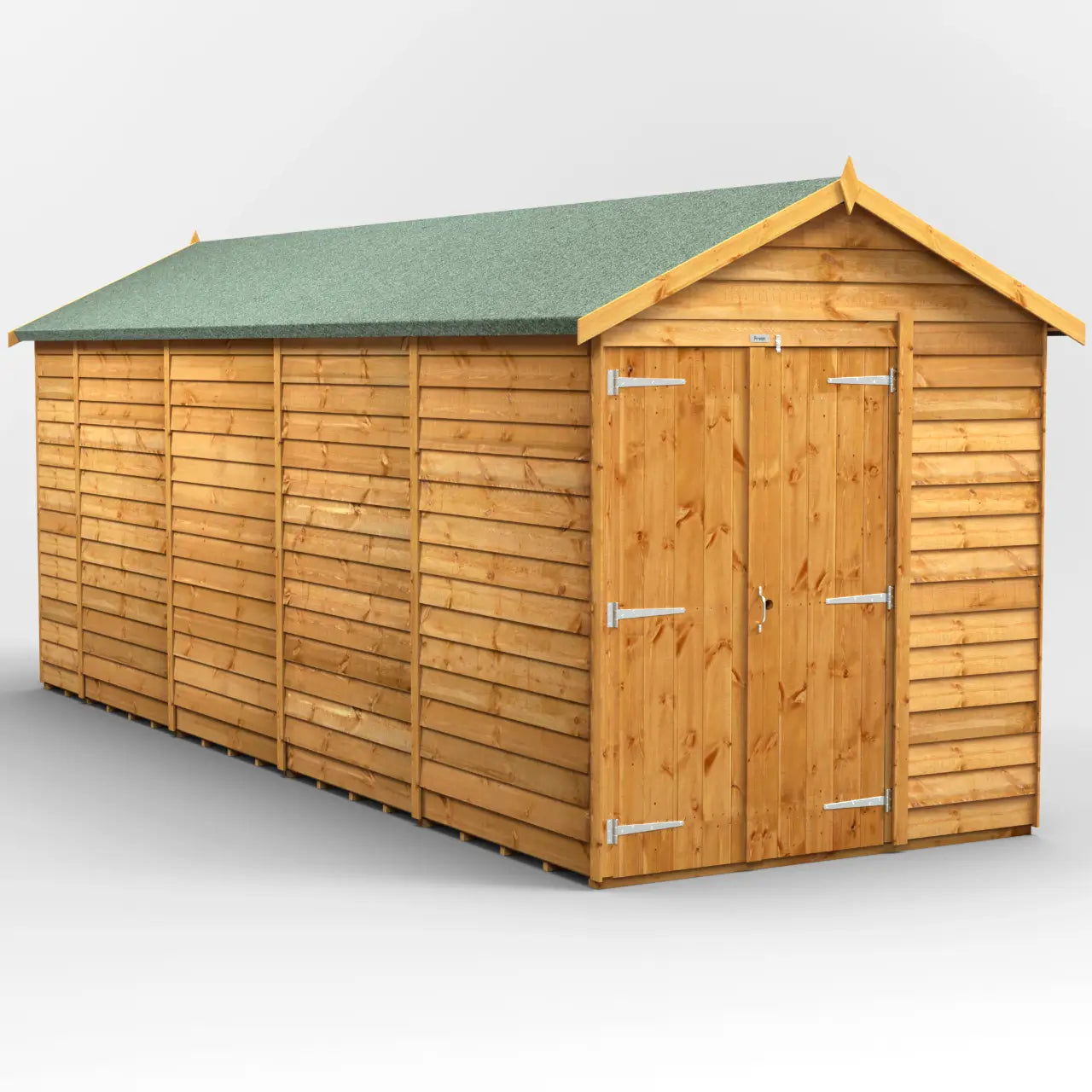 Powersheds Overlap Apex Windowless Shed