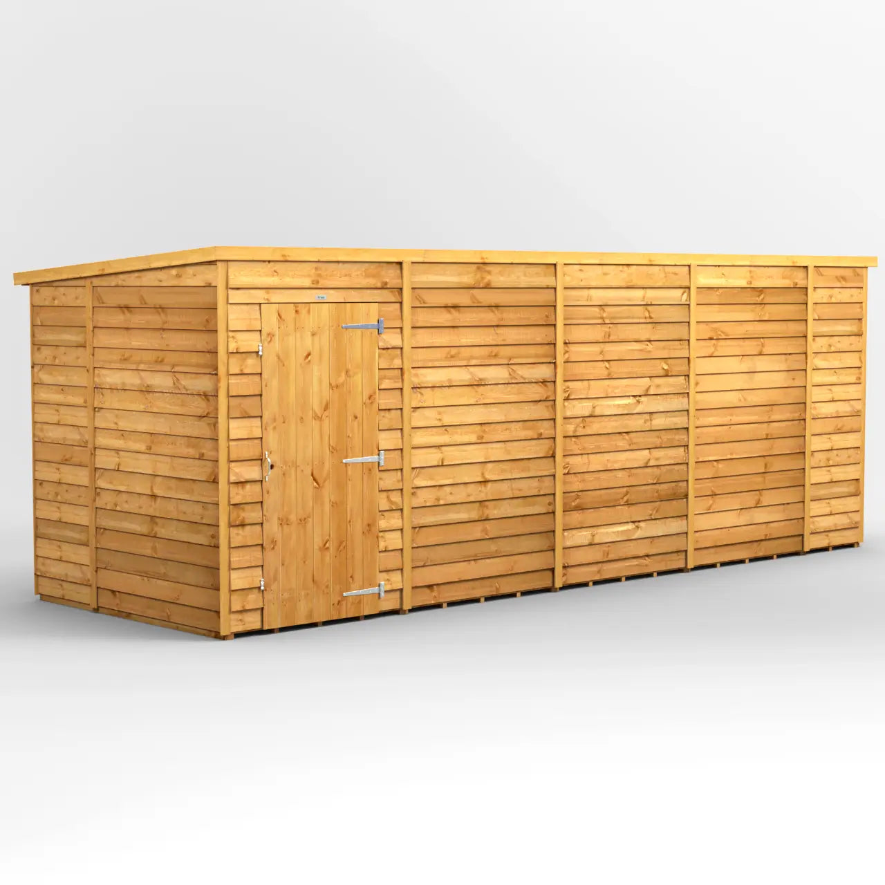 Powersheds Overlap Pent Windowless Shed