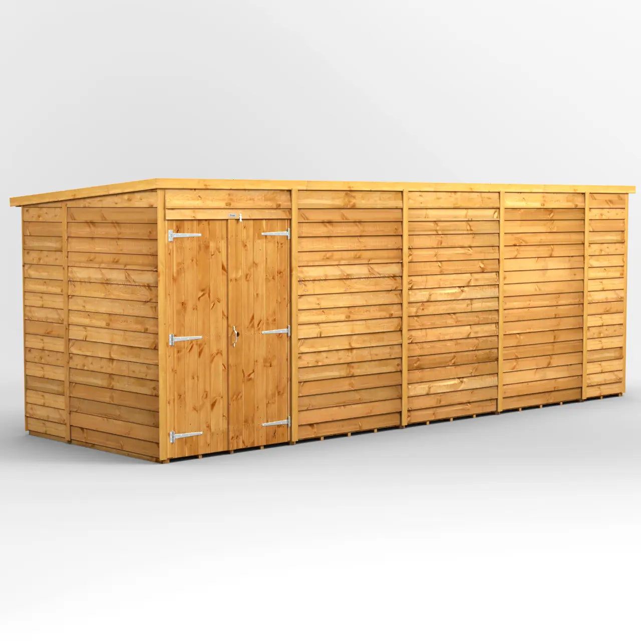 Powersheds Overlap Pent Windowless Shed