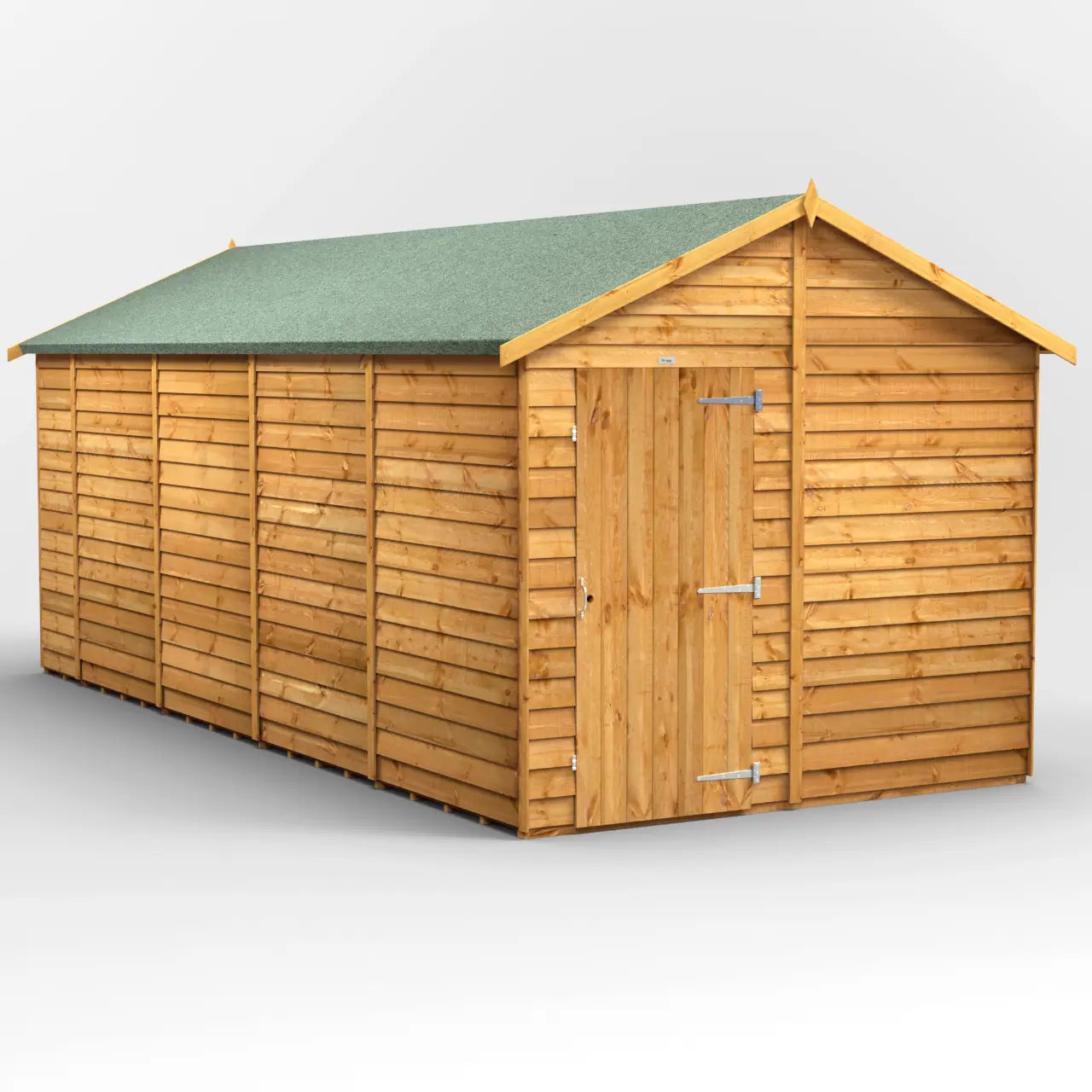Powersheds Overlap Apex Windowless Shed