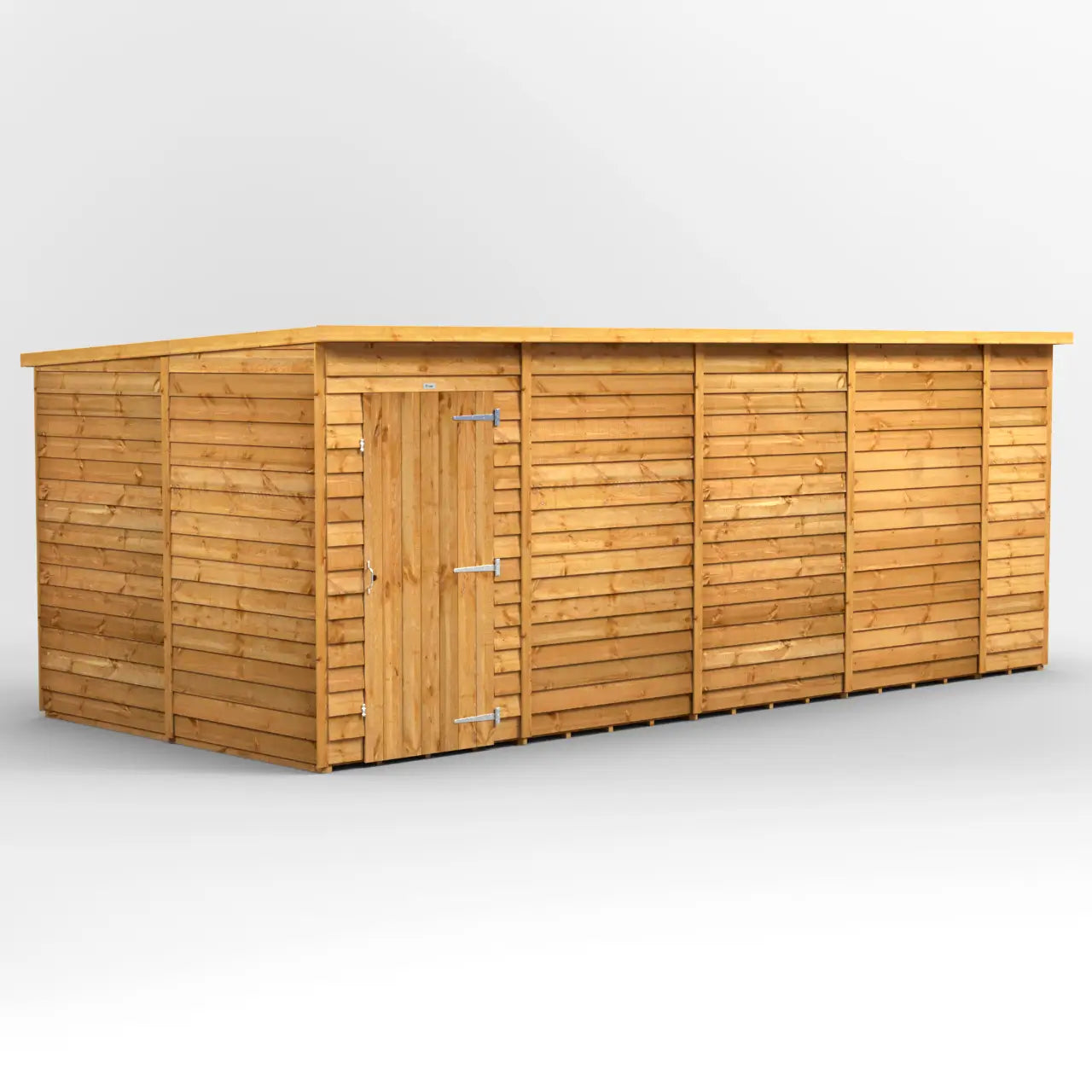 Powersheds Overlap Pent Windowless Shed