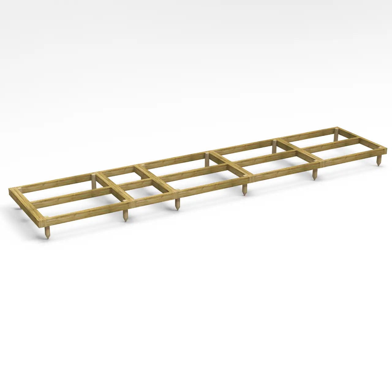 Powersheds Pent Combi Base Kit