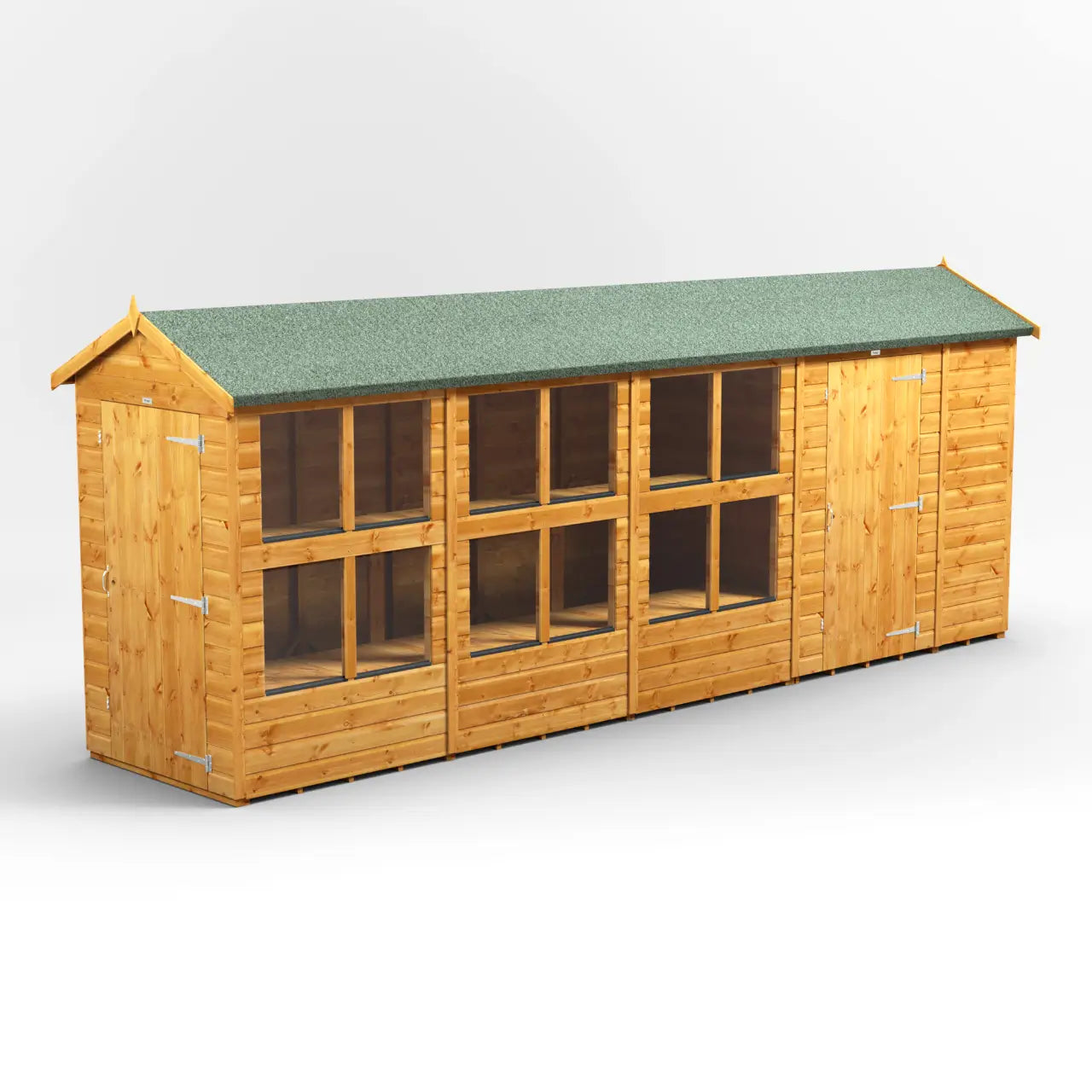 Powersheds Apex Potting Shed Combi