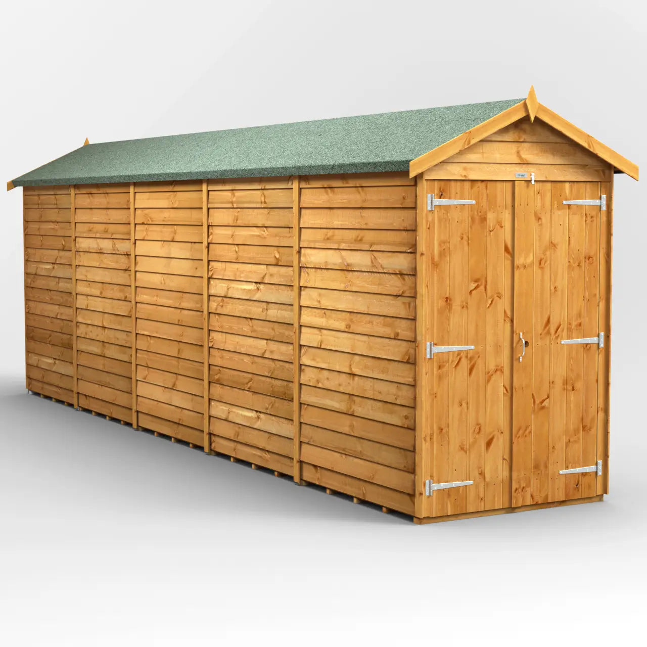 Powersheds Overlap Apex Windowless Shed