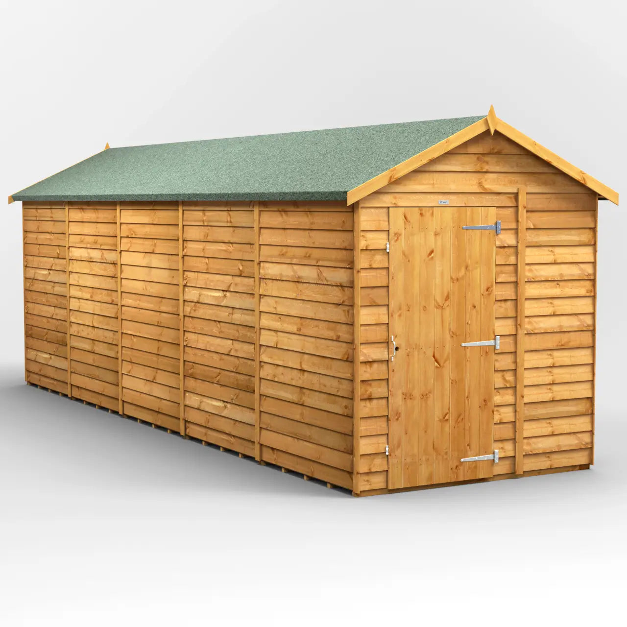Powersheds Overlap Apex Windowless Shed