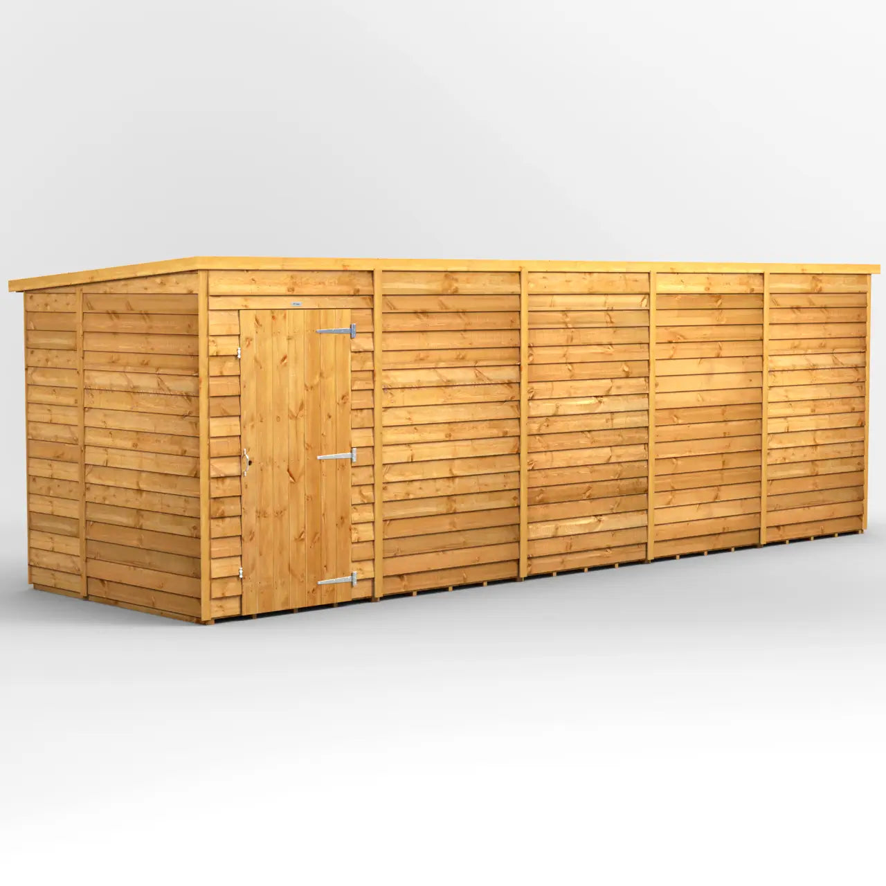 Powersheds Overlap Pent Windowless Shed