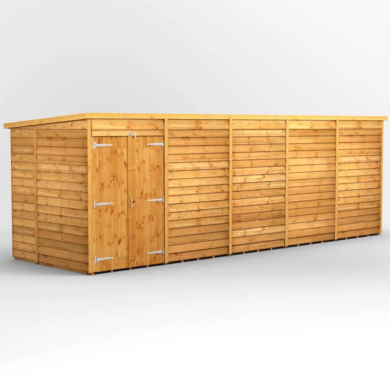 Powersheds Overlap Pent Windowless Shed