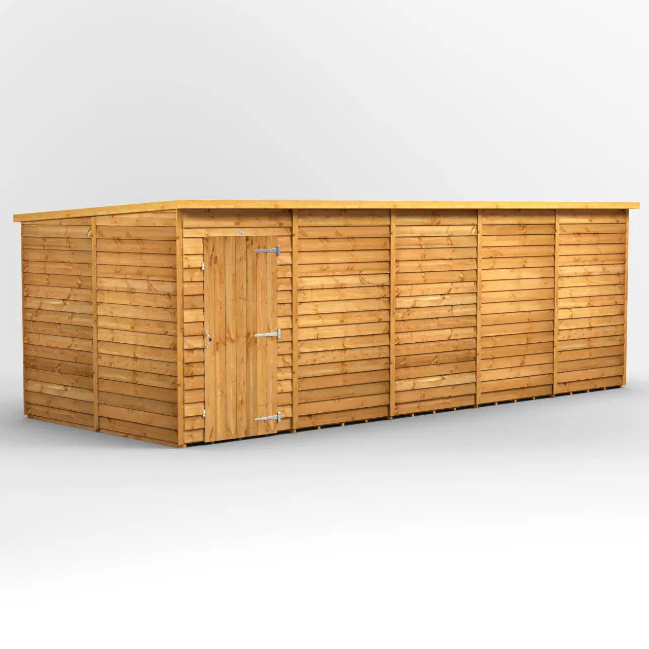 Powersheds Overlap Pent Windowless Shed