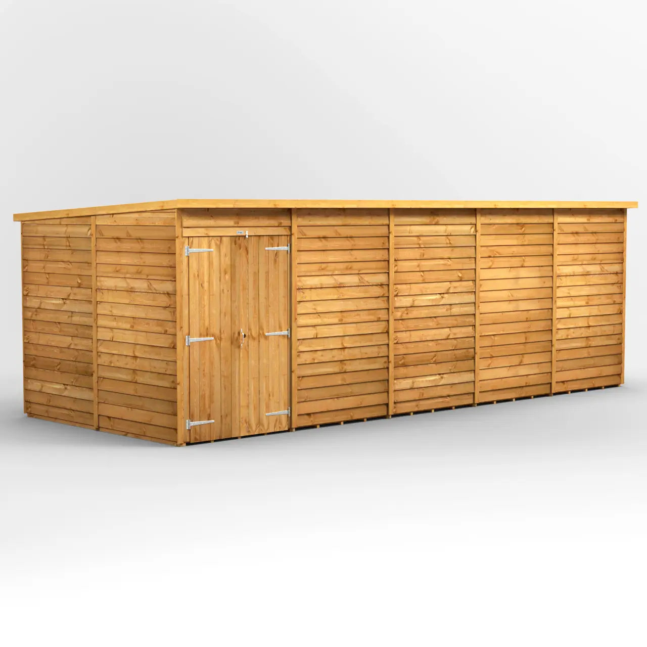 Powersheds Overlap Pent Windowless Shed