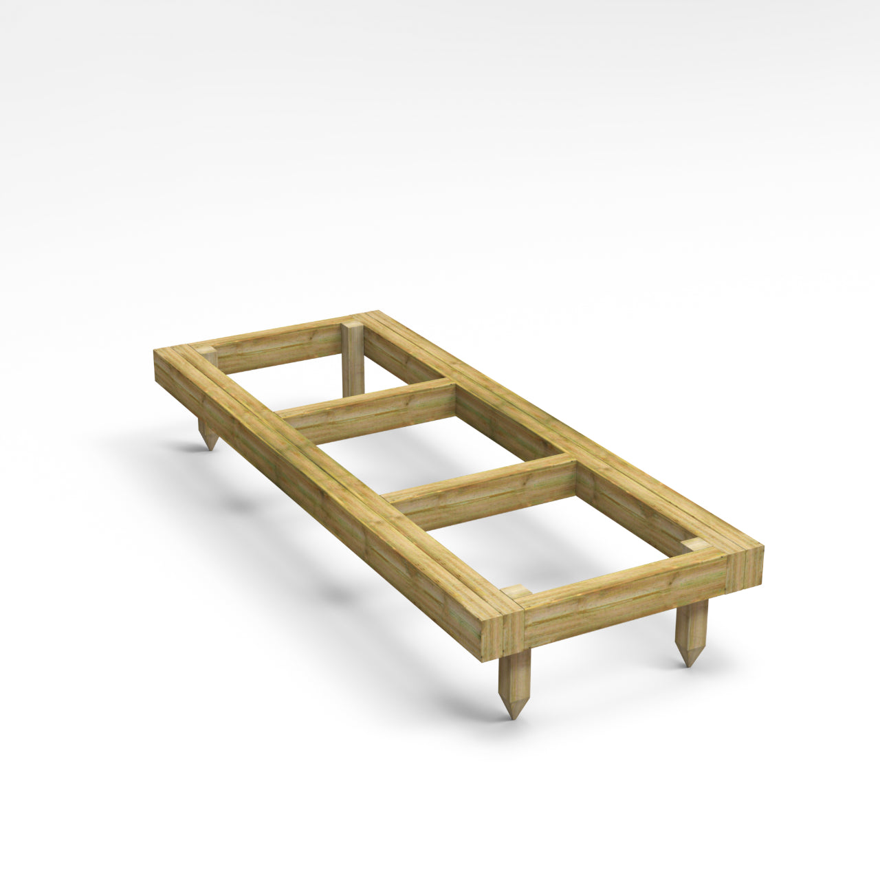Powersheds Apex Storage Shed Base Kit