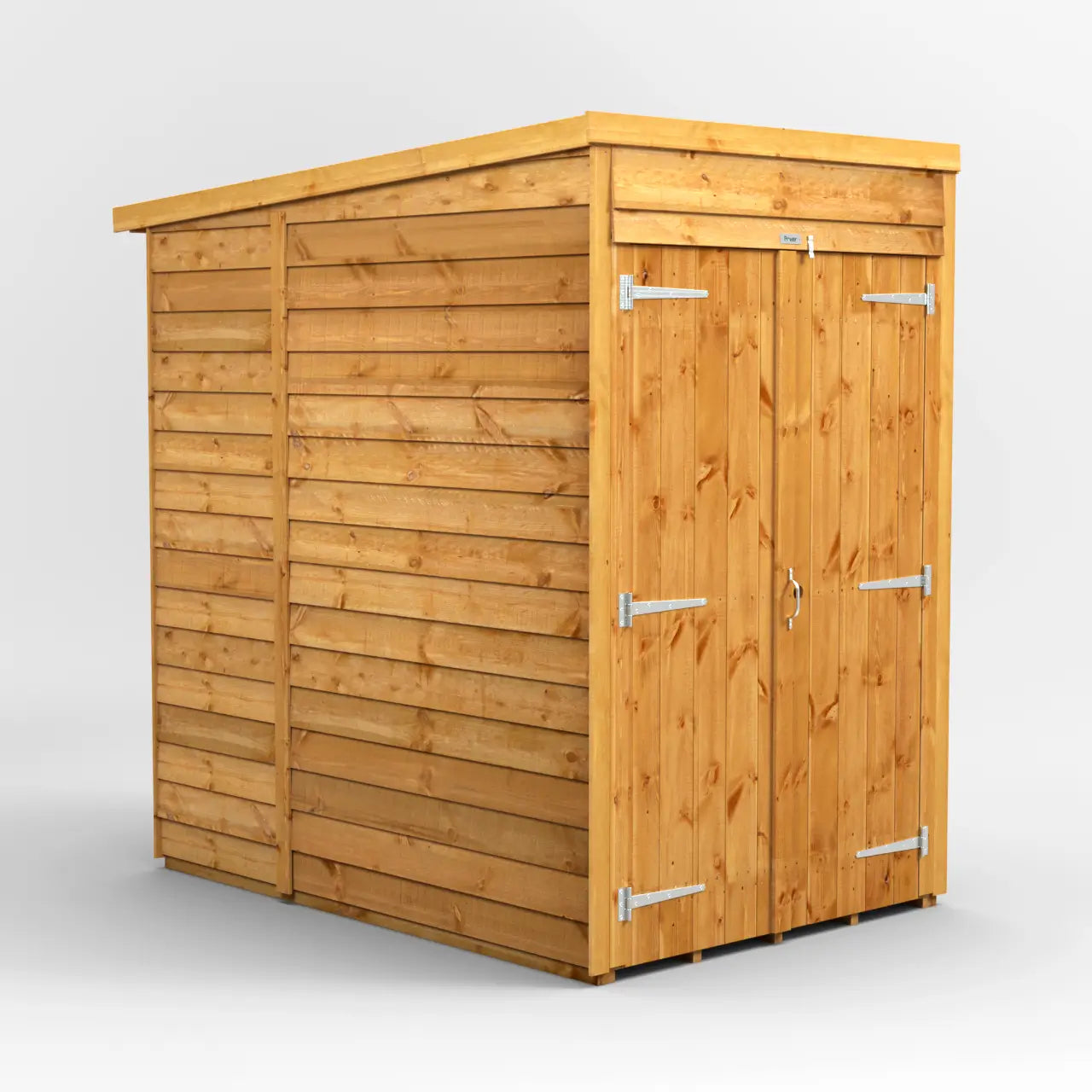Powersheds Overlap Pent Windowless Shed