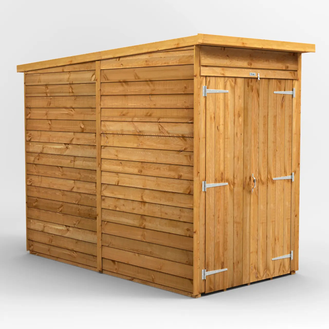 Powersheds Overlap Pent Windowless Shed