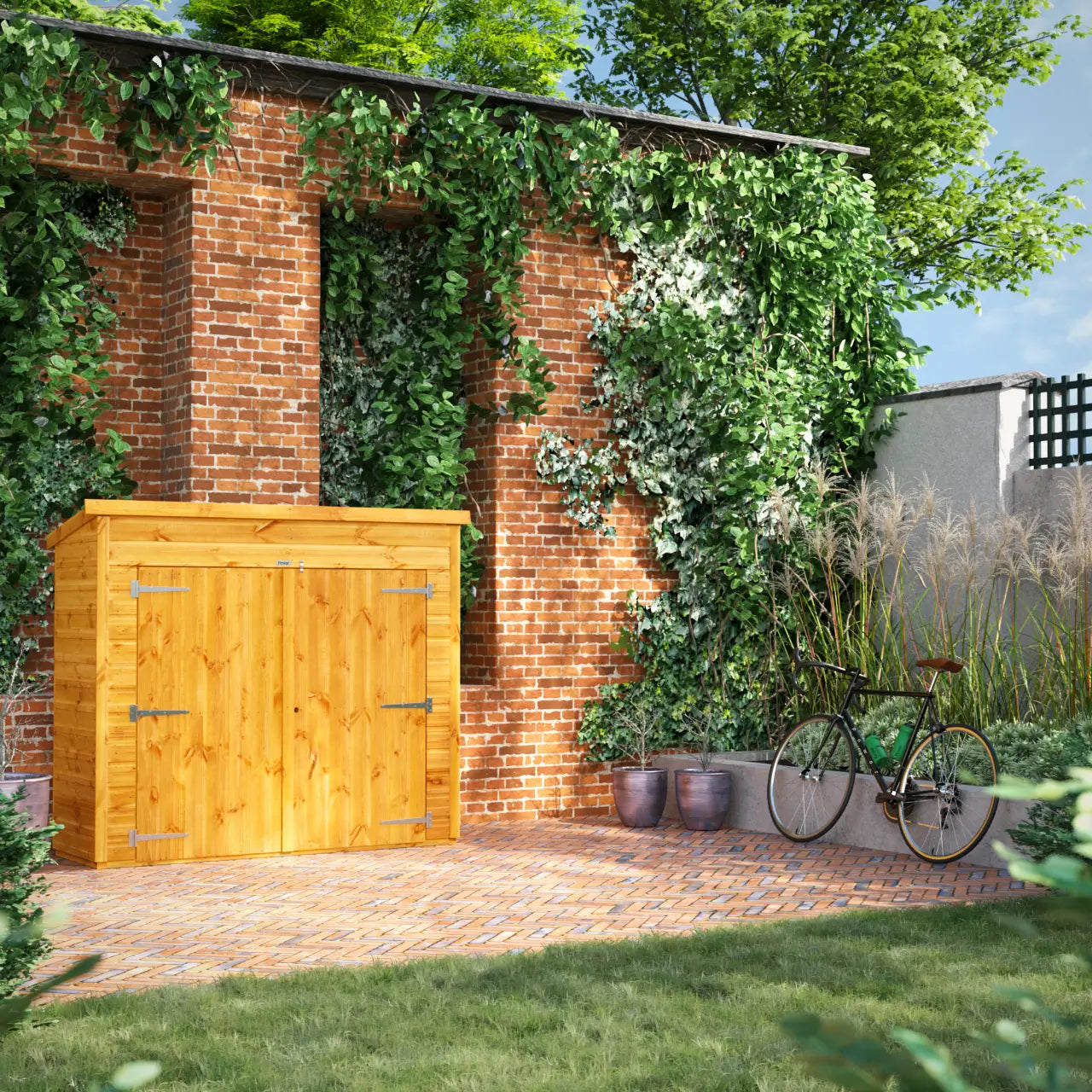 Powersheds Pent Bike Shed