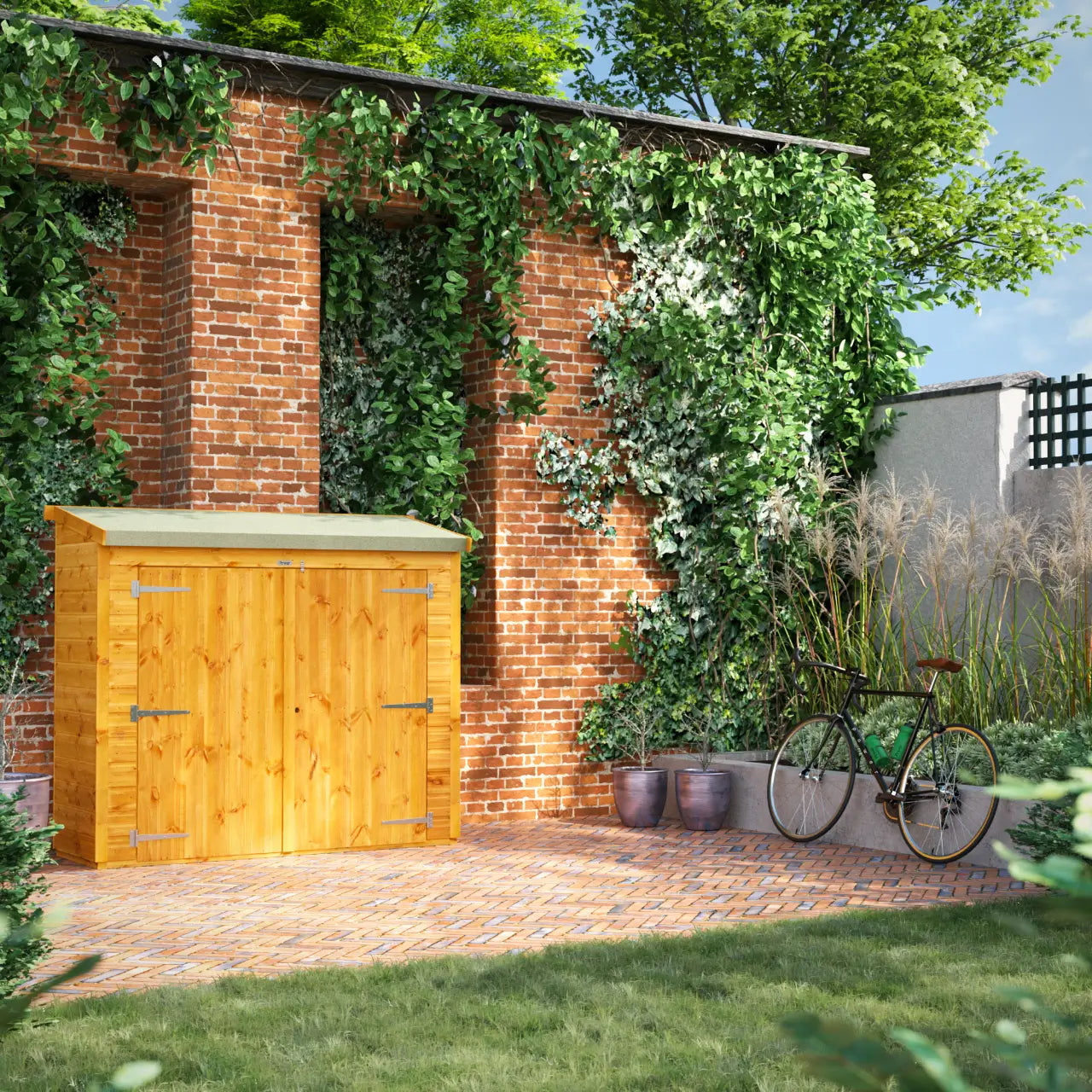 Powersheds Pent Bike Shed
