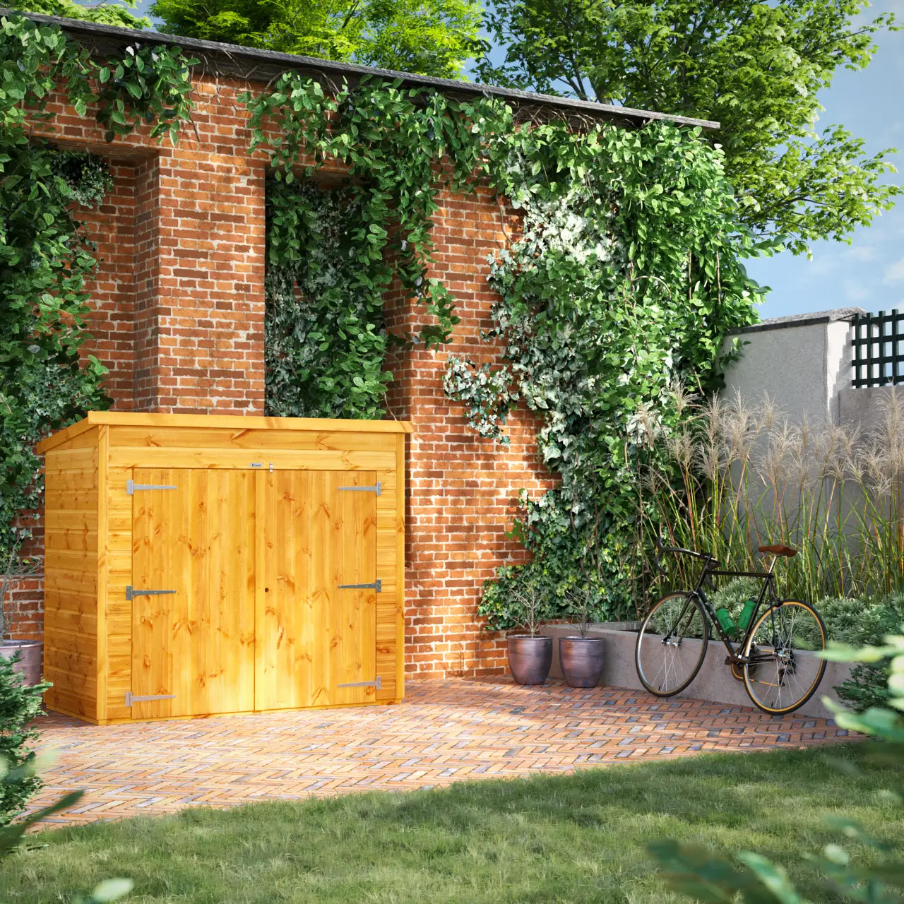 Powersheds Pent Bike Shed