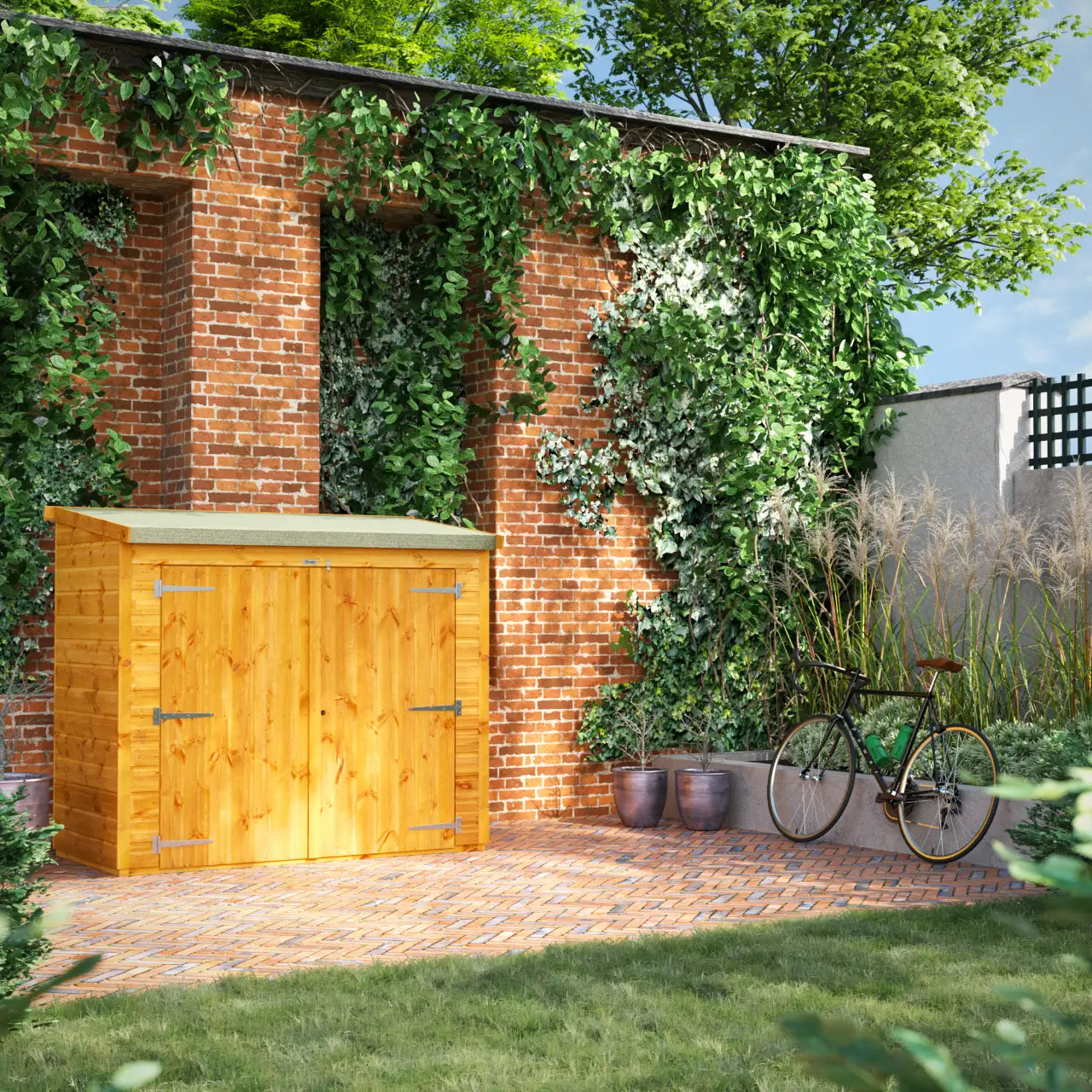 Powersheds Pent Bike Shed