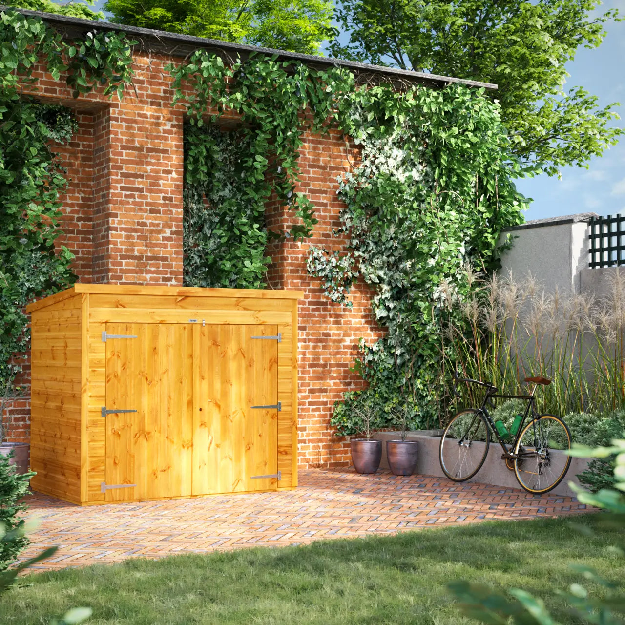 Powersheds Pent Bike Shed