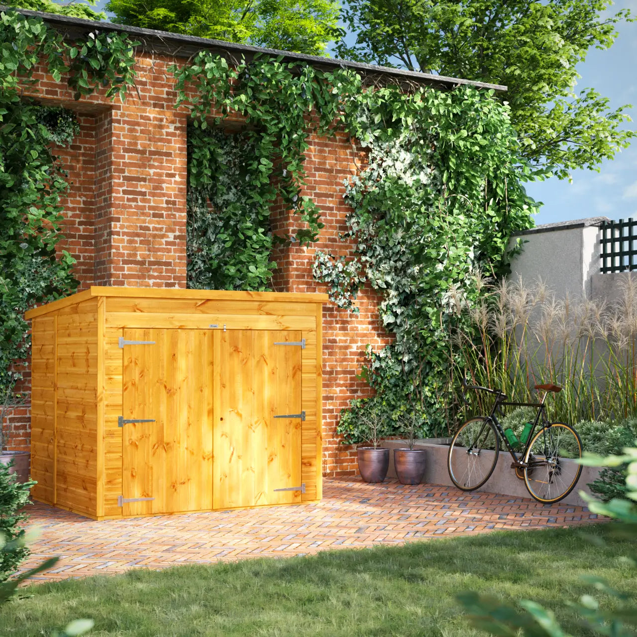 Powersheds Pent Bike Shed