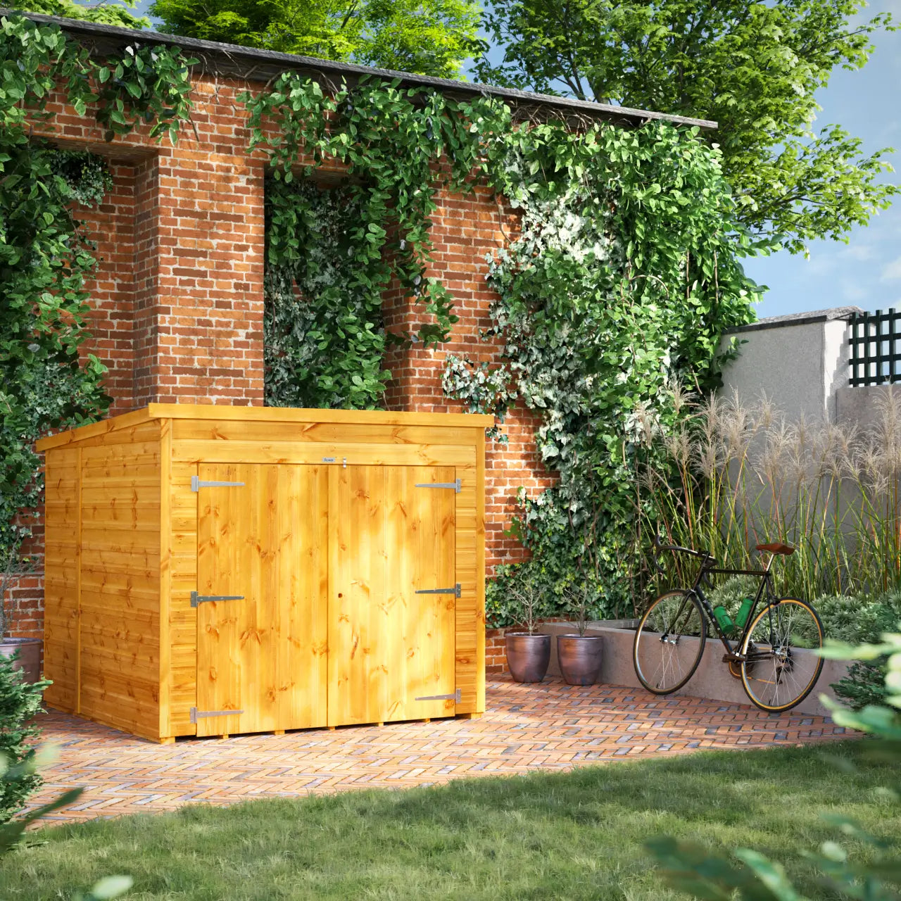 Powersheds Pent Bike Shed