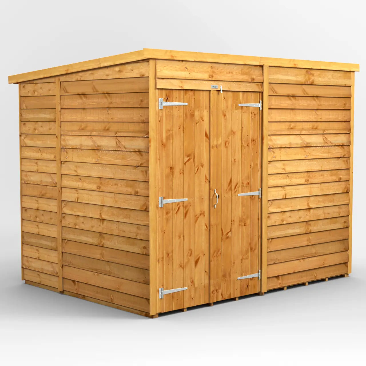 Powersheds Overlap Pent Windowless Shed