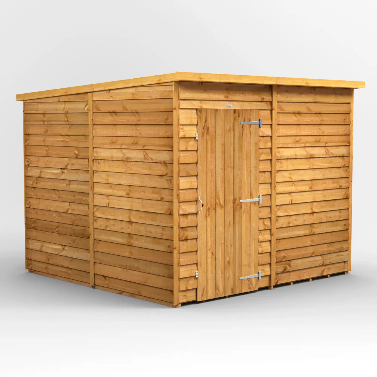 Powersheds Overlap Pent Windowless Shed