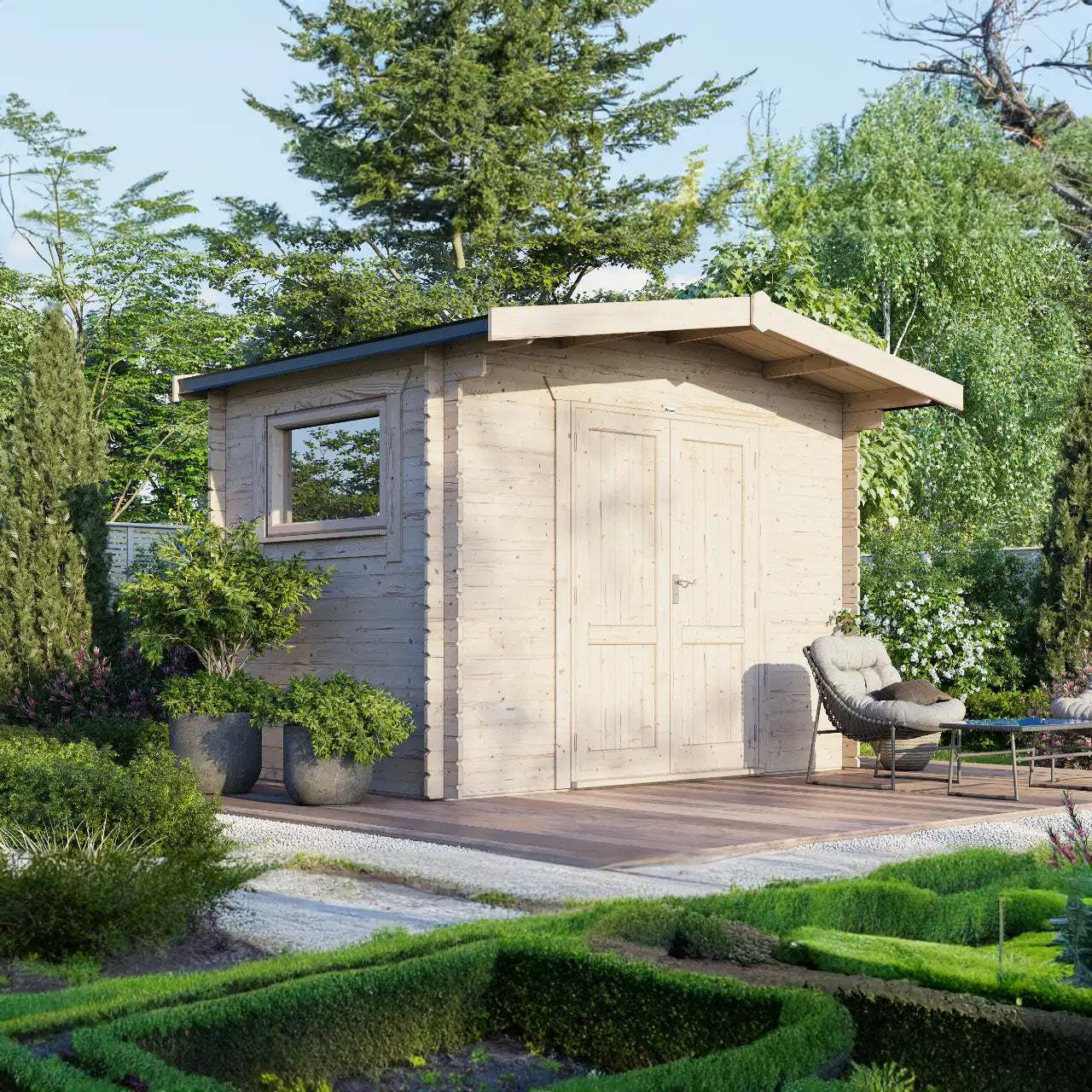 Powersheds Chalet Workshop Log Cabin