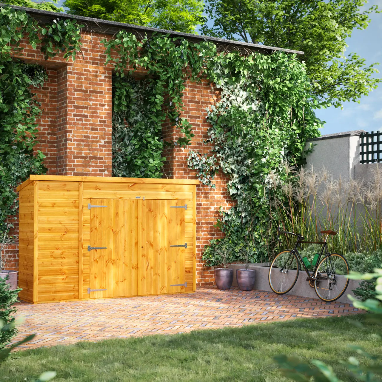 Powersheds Pent Bike Shed