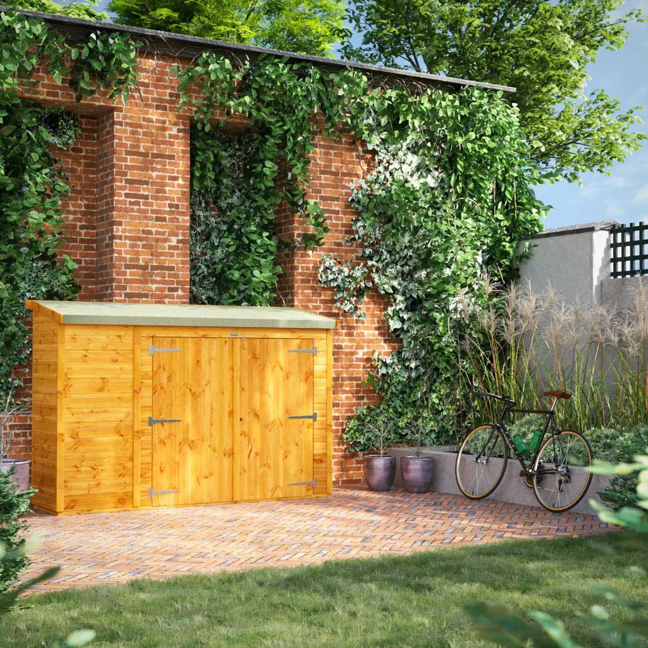 Powersheds Pent Bike Shed