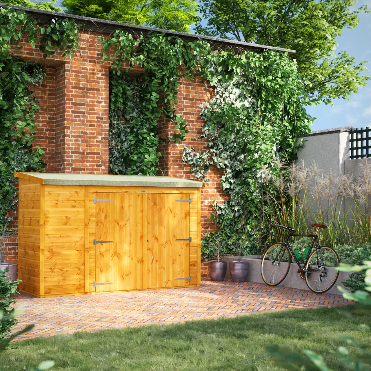 Powersheds Pent Bike Shed