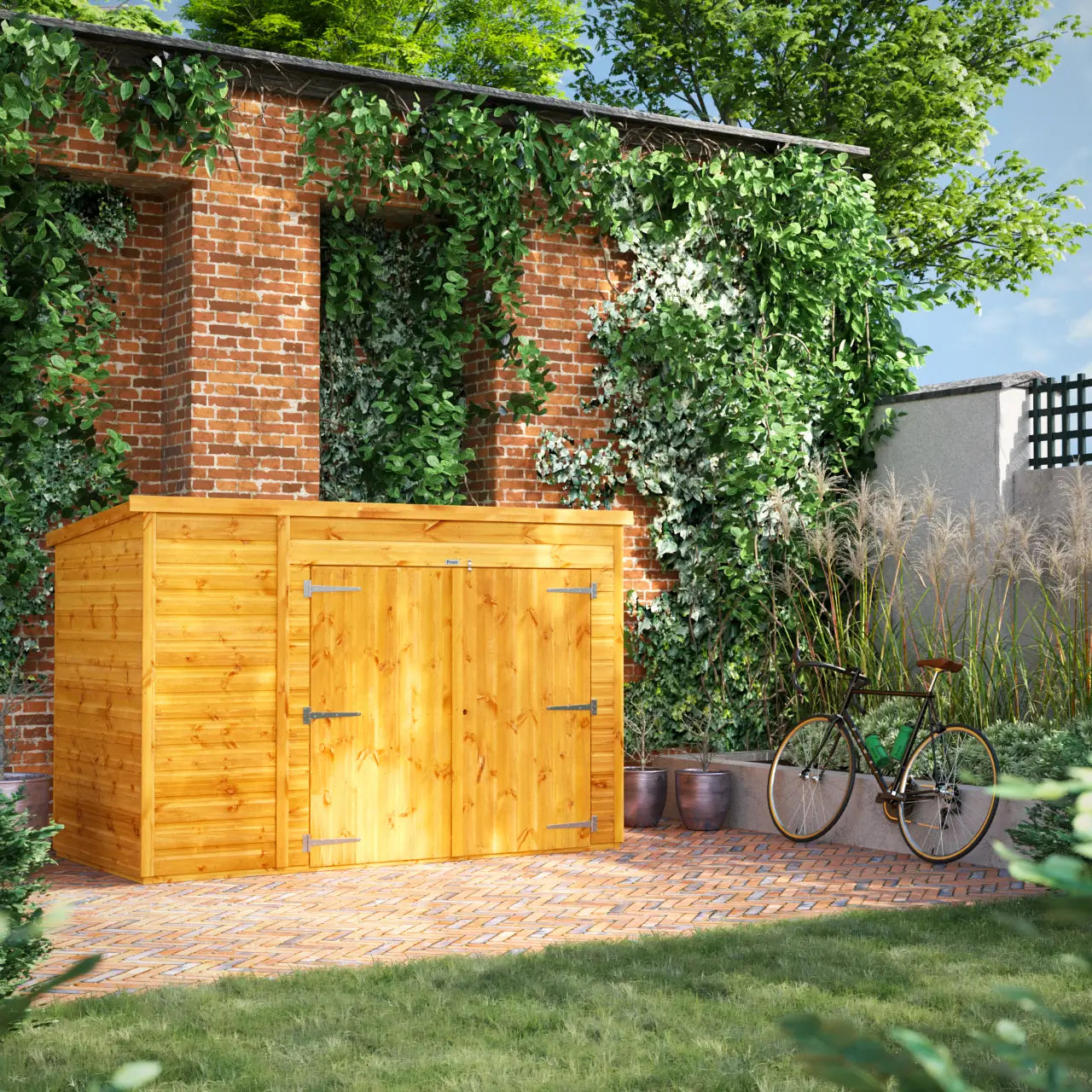 Powersheds Pent Bike Shed