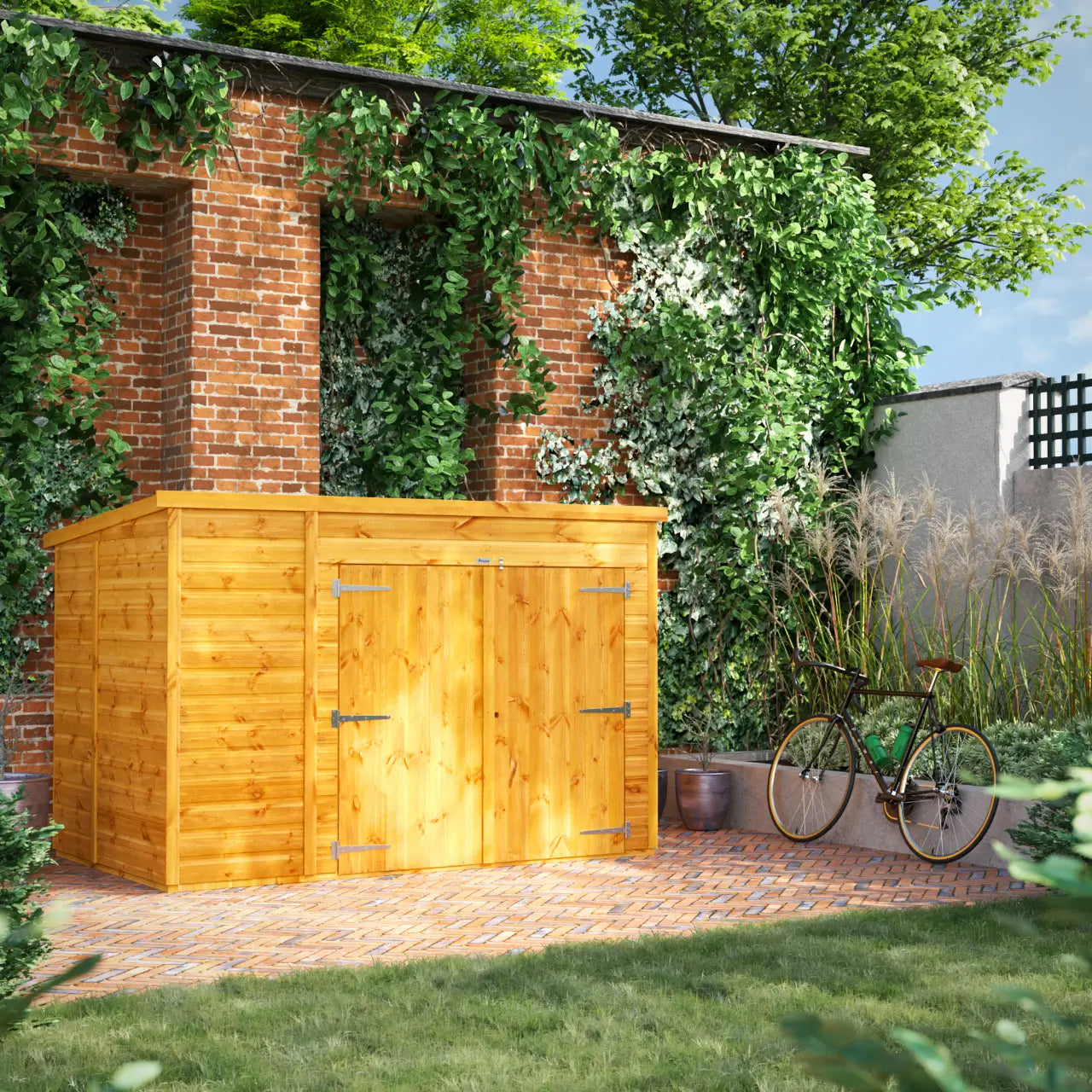 Powersheds Pent Bike Shed