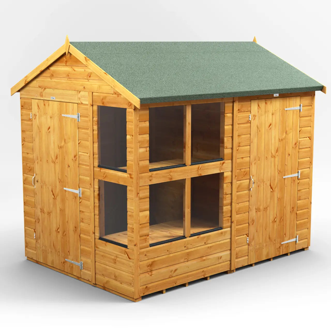 Powersheds Apex Potting Shed Combi