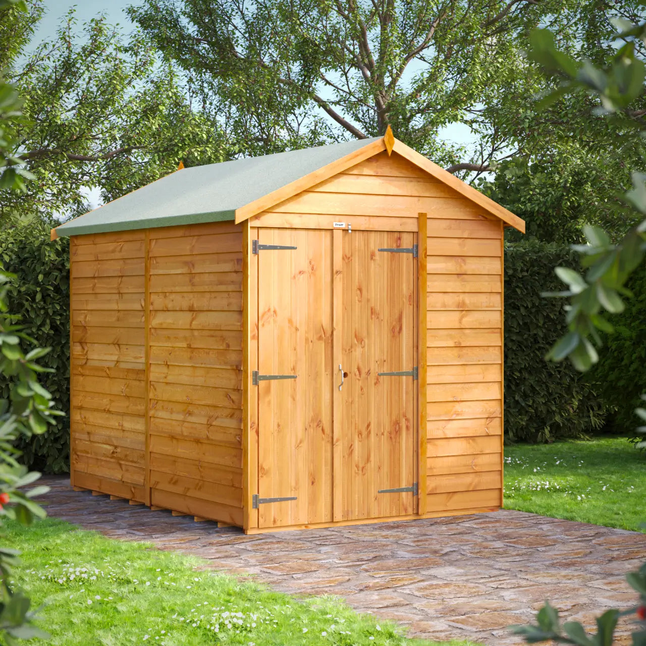Powersheds Overlap Apex Windowless Shed