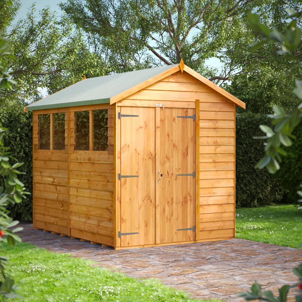 Powersheds Overlap Apex Shed