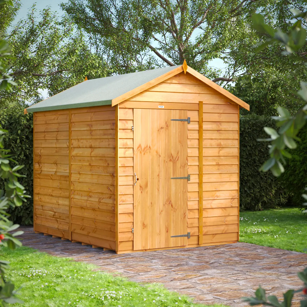 Powersheds Overlap Apex Windowless Shed