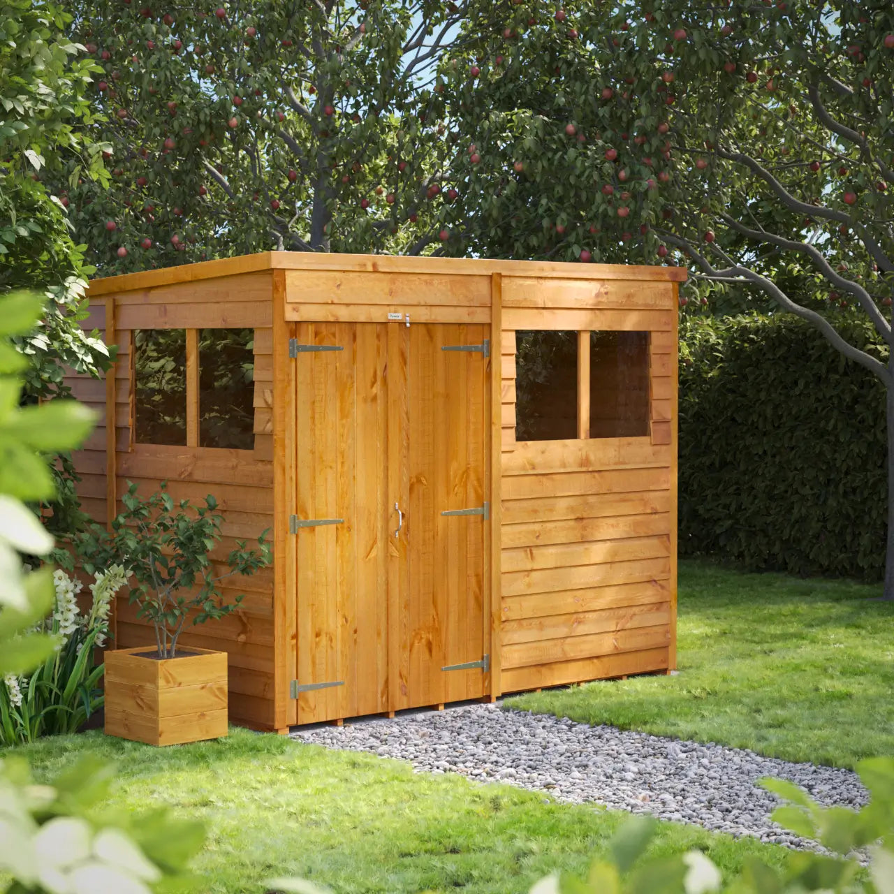 Powersheds Overlap Pent Shed
