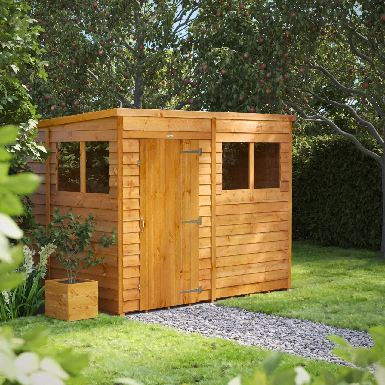 Powersheds Overlap Pent Shed