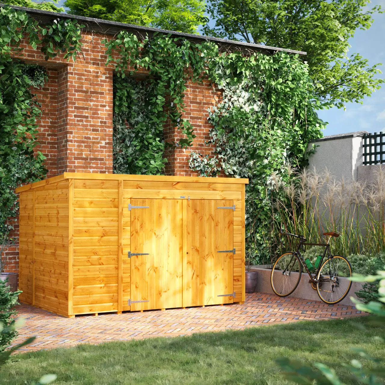 Powersheds Pent Bike Shed