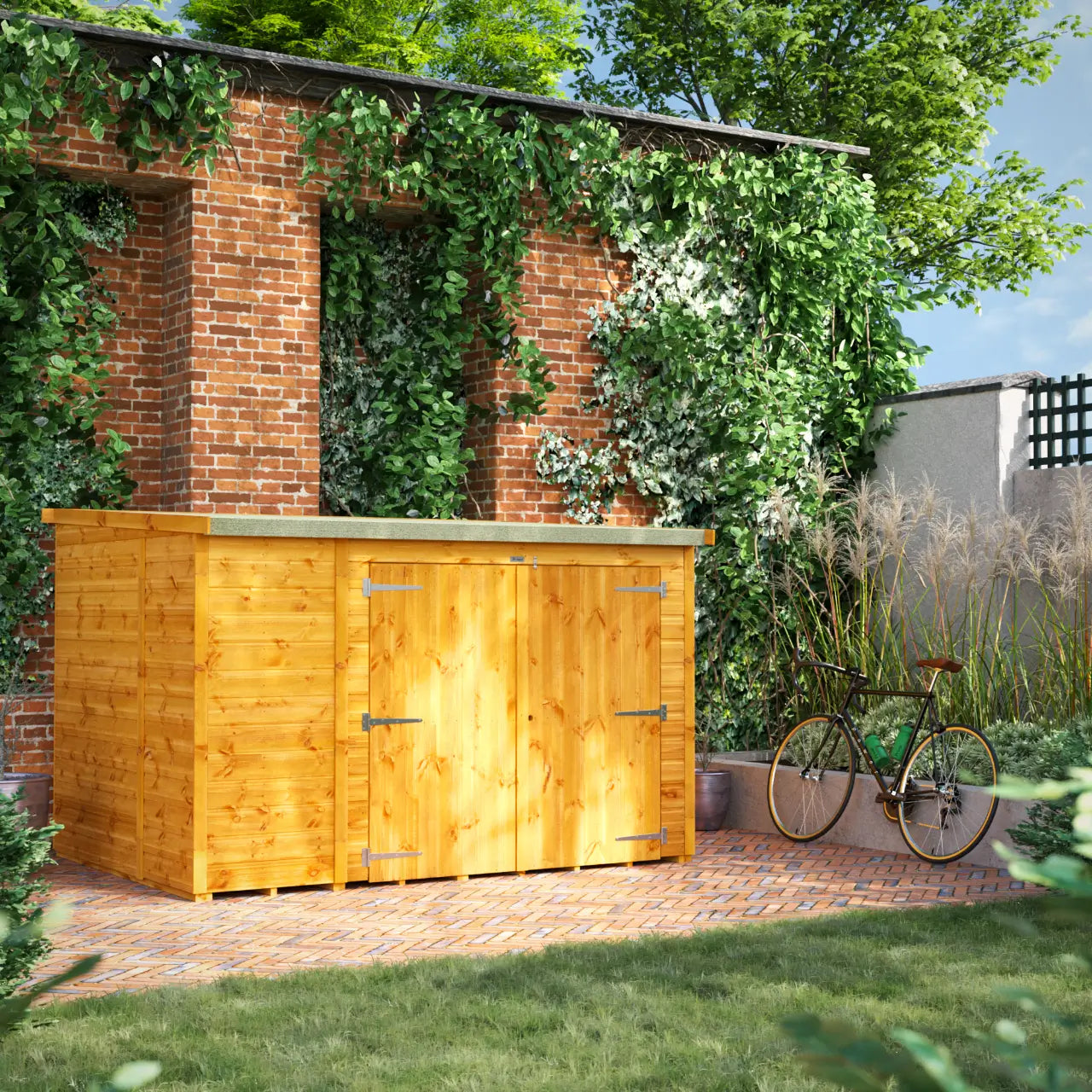 Powersheds Pent Bike Shed