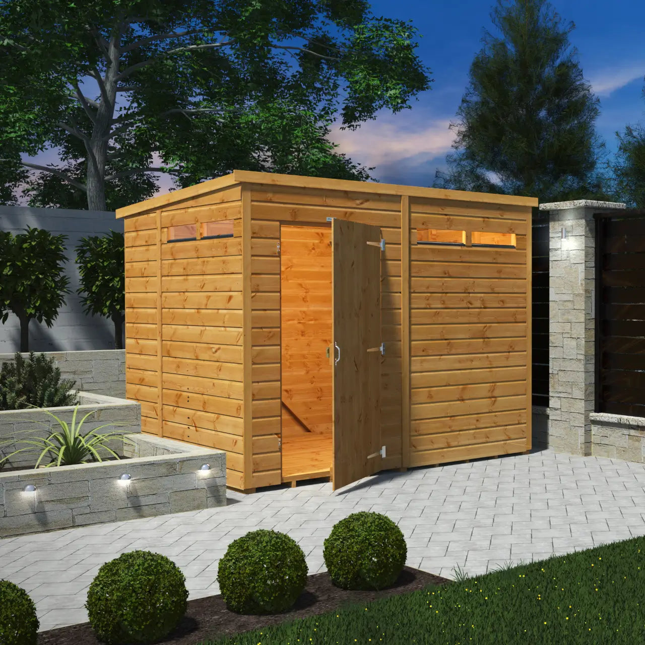 Powersheds Pent Security Shed