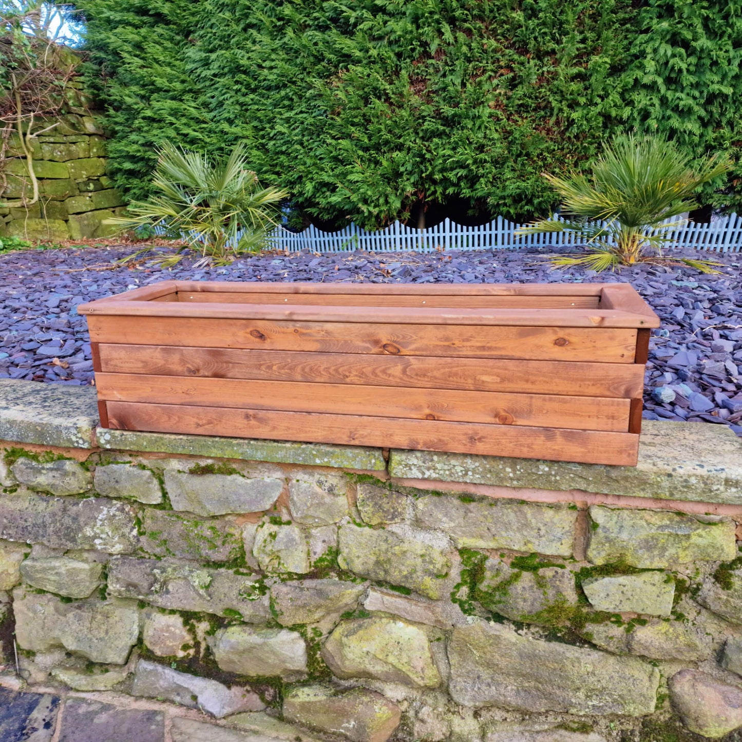 Churnet Valley Brown Valley Trough Planter - XL
