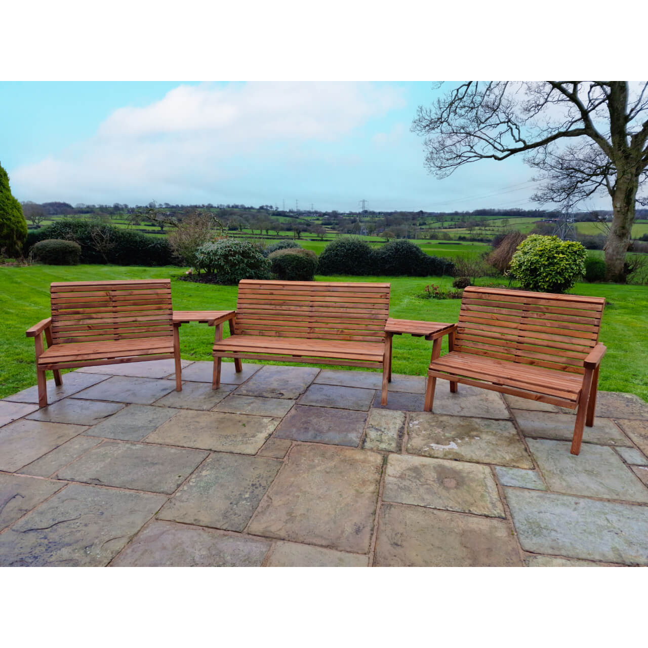 CVGF Valley - 7 Seater Bench Set