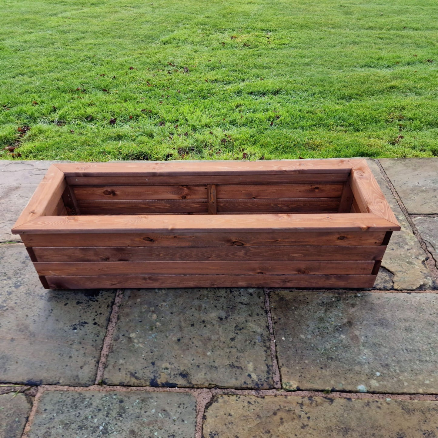 Churnet Valley Brown Valley Trough Planter - XL