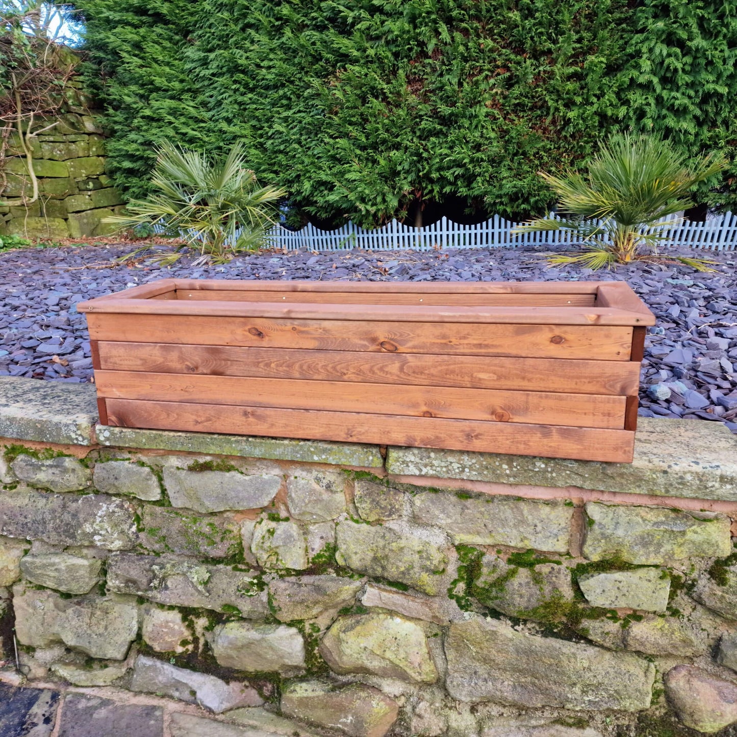 Churnet Valley Brown Valley Trough Planter - XL