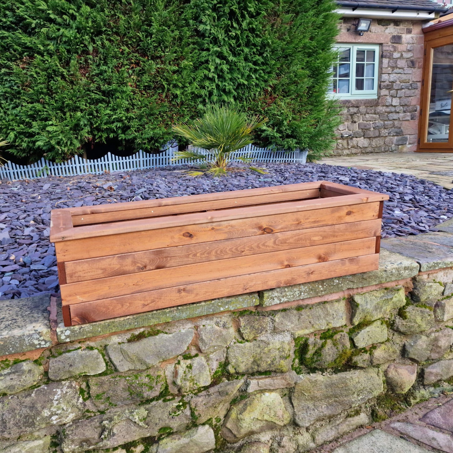 Churnet Valley Brown Valley Trough Planter - XL